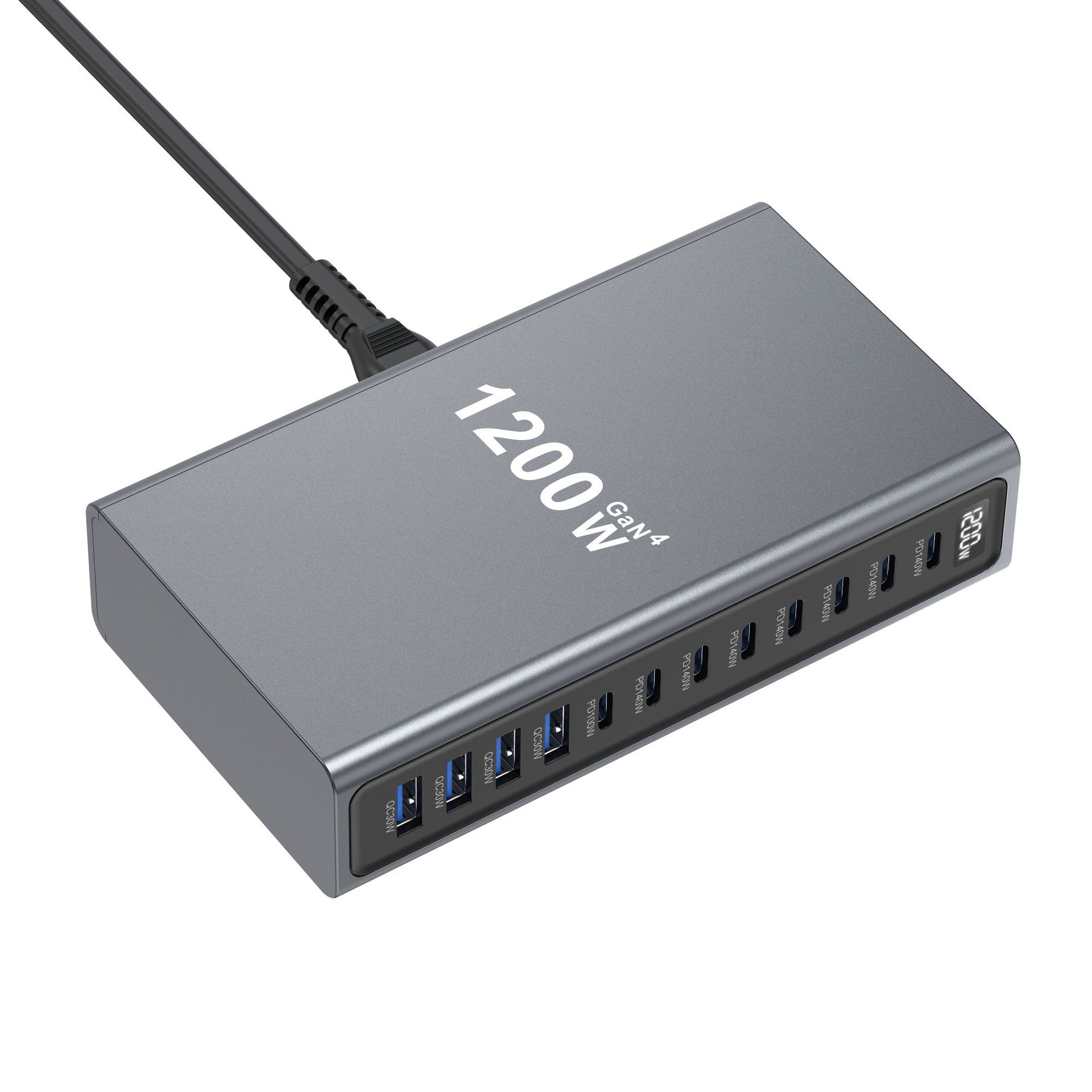 Multi Port Usb Hub - محطة شحن مكتبية جديدة متعددة المنافذ