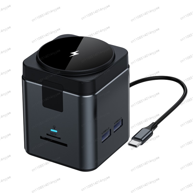 Multi Port Usb Hub - محطة شحن مكتبية بقوة 100 واط