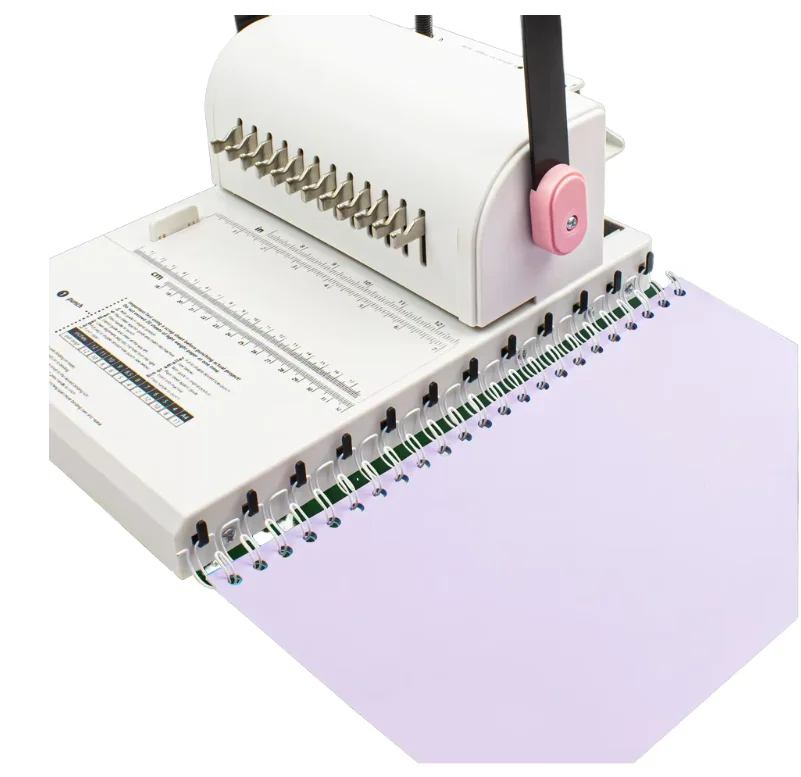 آلة تجليد يدوية للأطفال والمكا - مراجعة Binding Machine Comb وسعره