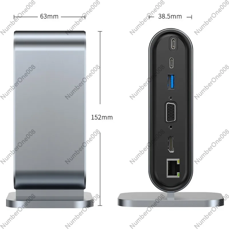 محطة إرساء USB عمودية بـ 12 من - مراجعة Multi Port Usb Hub وسعره