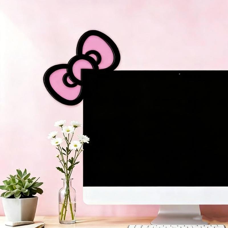 جديد 1/2 قطعة زينة شاشة كمبيوت - مراجعة Office Desk Tech Accessories وسعره