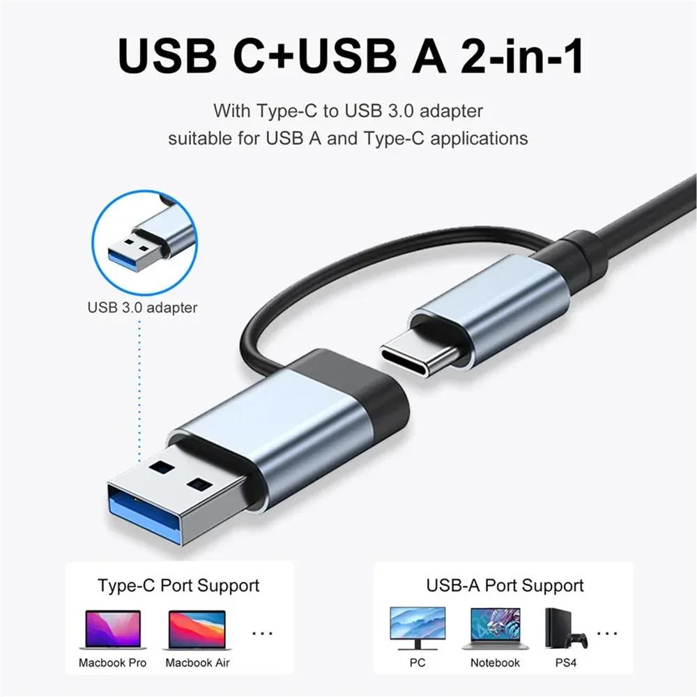 محول USB متعدد المنافذ 8 في 1  - مراجعة Multi Port Usb Hub وسعره