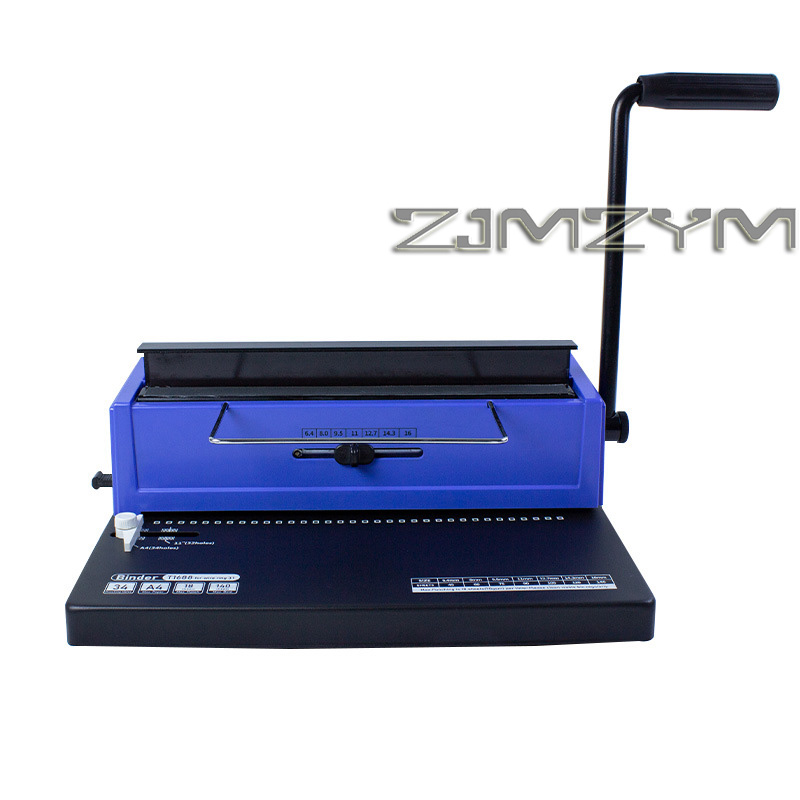 آلة تجليد حلقات حديدية بـ 34 ث - مراجعة Binding Machine Comb وسعره