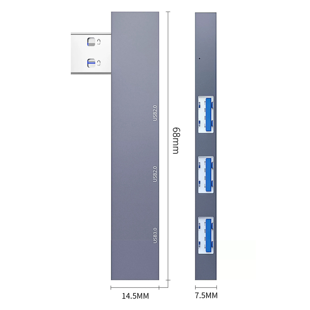 محطة توصيل USB 3 في 1، OTG USB - مراجعة Multi Port Usb Hub وسعره