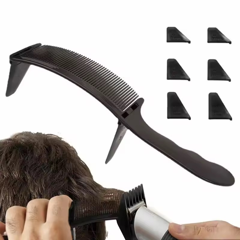 مشط حلاقة مسطح للشعر، مشط منحن - مراجعة Binding Machine Comb وسعره