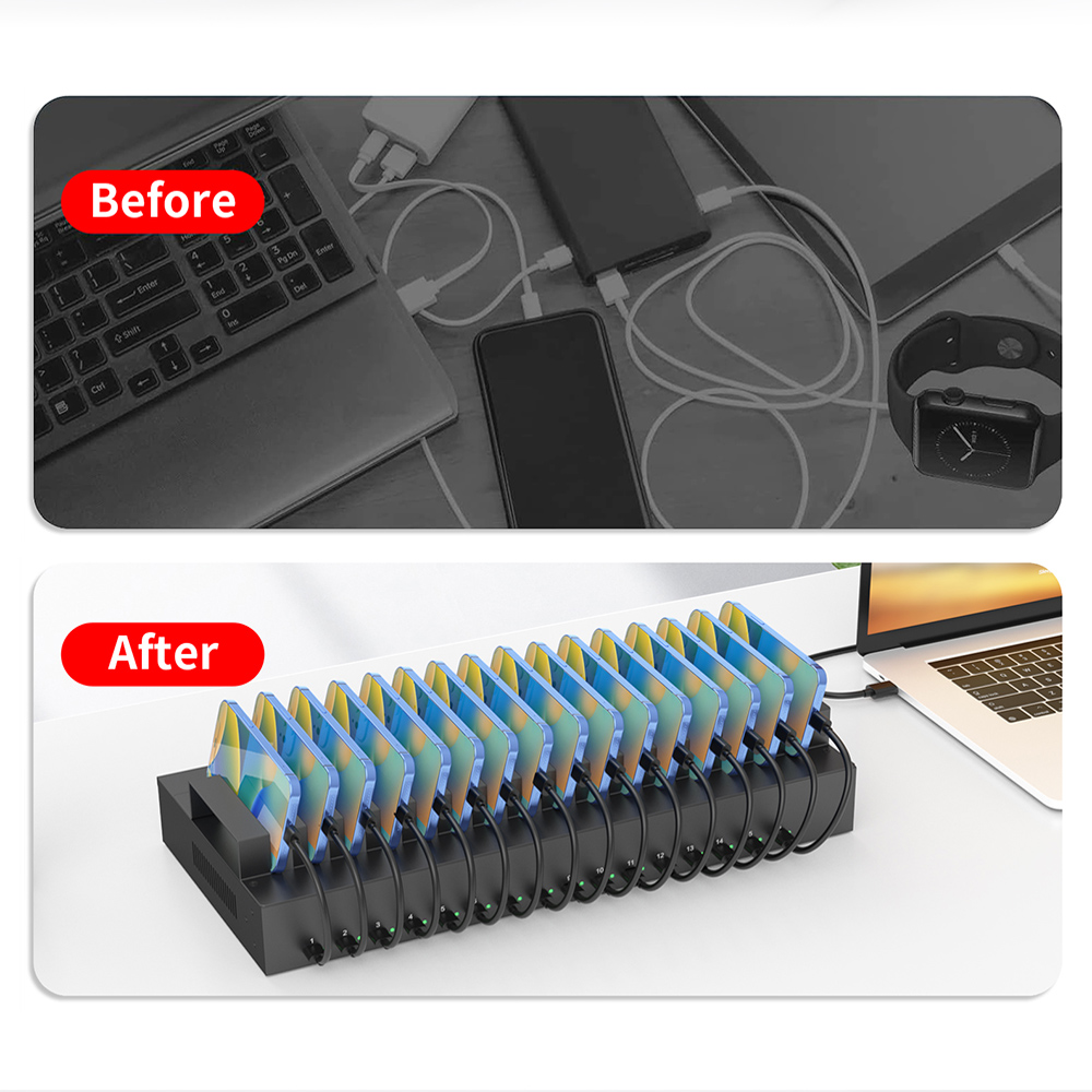 محول USB متعدد المنافذ CA16-16 - مراجعة Multi Port Usb Hub وسعره
