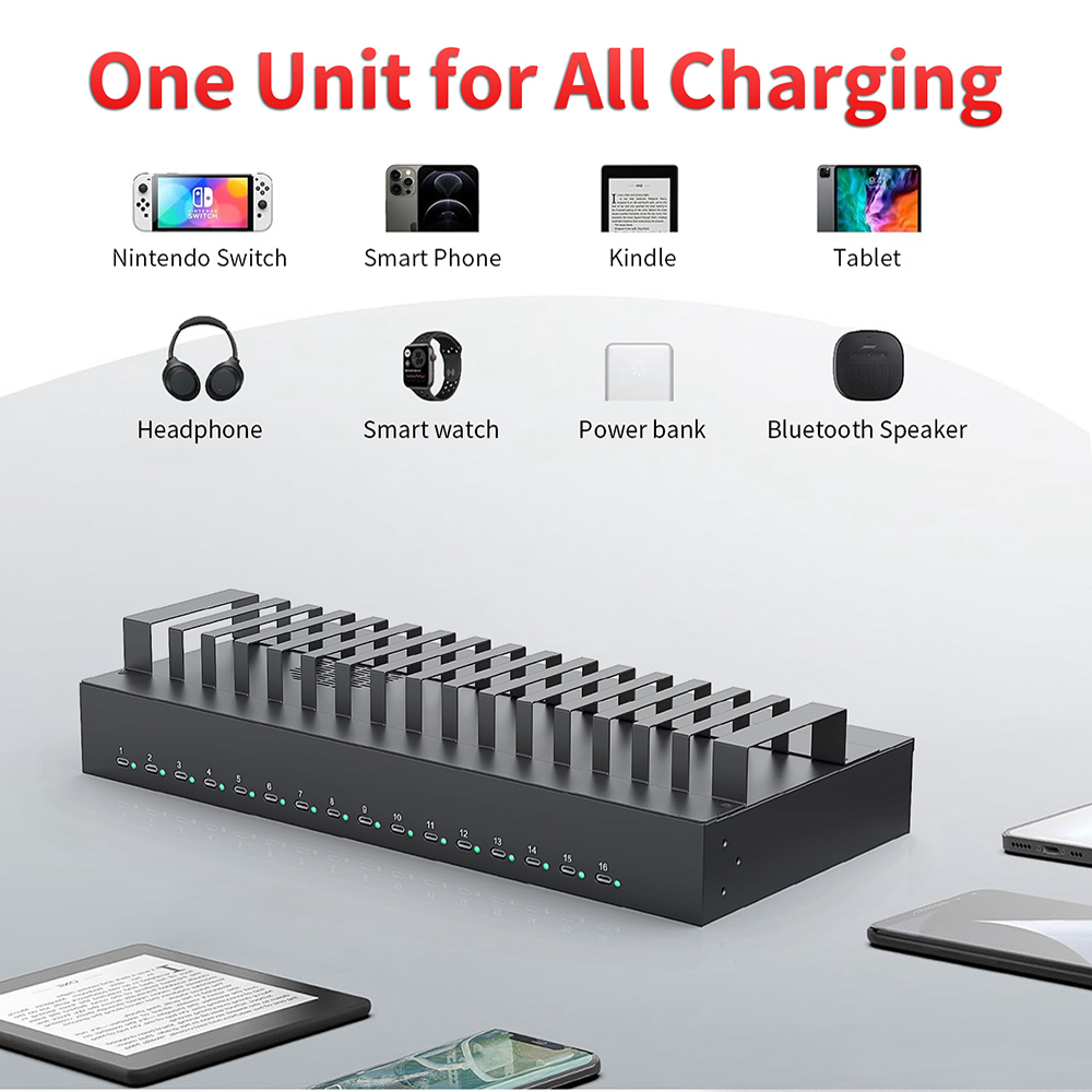 محول USB متعدد المنافذ CA16-16 - مراجعة Multi Port Usb Hub وسعره