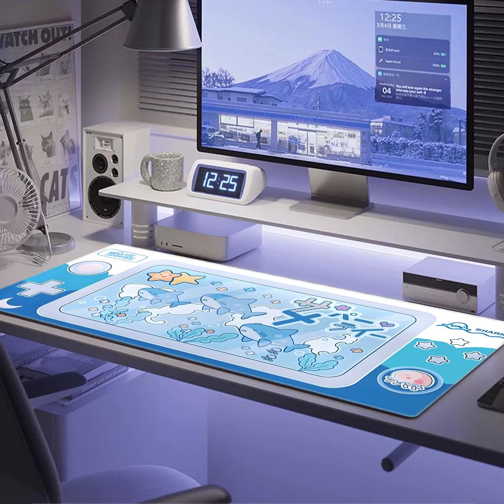 لوحة ماوس لطيفة لحفلات القرش ك - مراجعة Office Desk Tech Accessories وسعره