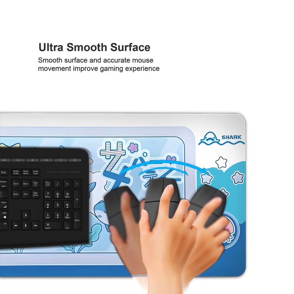 لوحة ماوس لطيفة لحفلات القرش ك - مراجعة Office Desk Tech Accessories وسعره